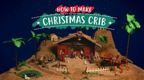 Christmas Series - How to make a Christmas Crib - DIY Nativity Scene ...