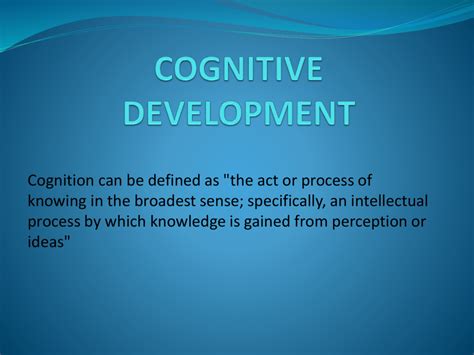 Cognitive Development: Theories, Stages And Processes And Challenges | foodhandlersfast.com