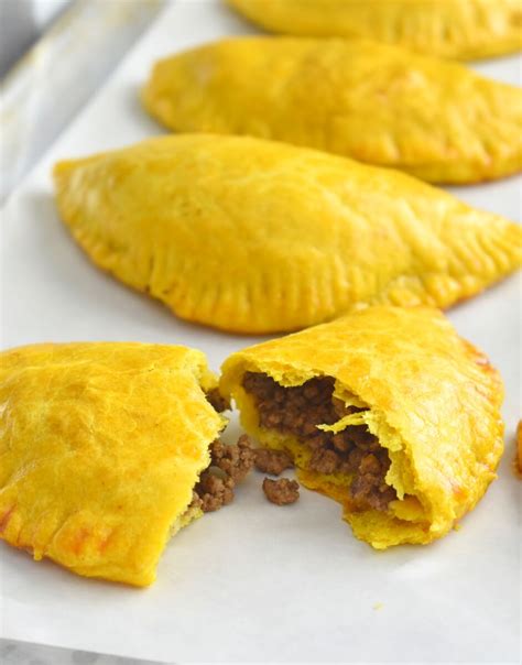 Jamaican Beef Patties - Herbs & Flour