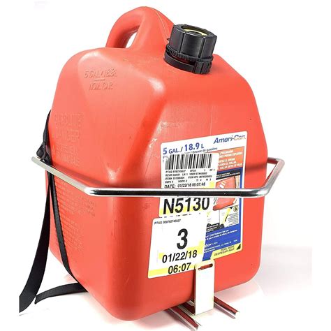 5 Gallon Gas Can Holder (Square) - Jungle Jims Accessory Products