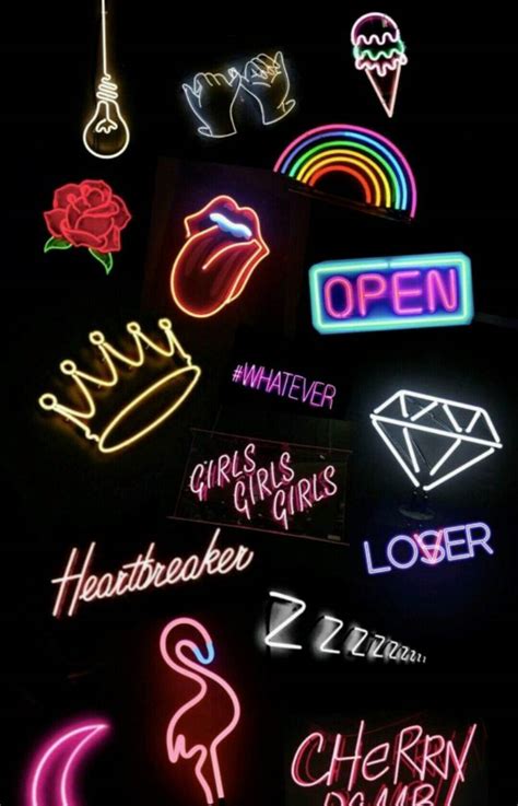 Neon Quotes Wallpapers - Wallpaper Cave