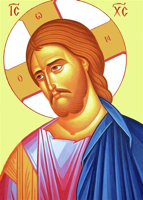 Byzantine Jesus Christ Photograph by Munir Alawi - Fine Art America