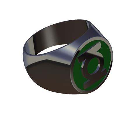 STL file Green lantern Ring V1・3D printing template to download・Cults