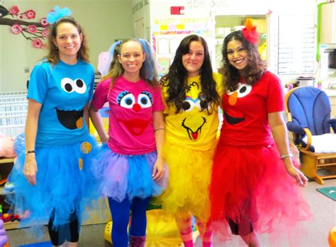 sesame street costumes adults Cookie Monster, Elmo, Big Bird, Abby Cadabby … | Sesame street ...