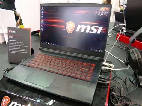 MSI showcases budget GF63 gaming laptop - NotebookCheck.net News