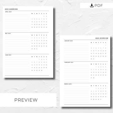 Browse our collection of free, minimally-designed printable planner pages and inserts. Our ...