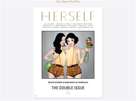 Herself Magazine - The All-Illustrated biannual fashion Magazine | Snow white, Magazine, Disney ...