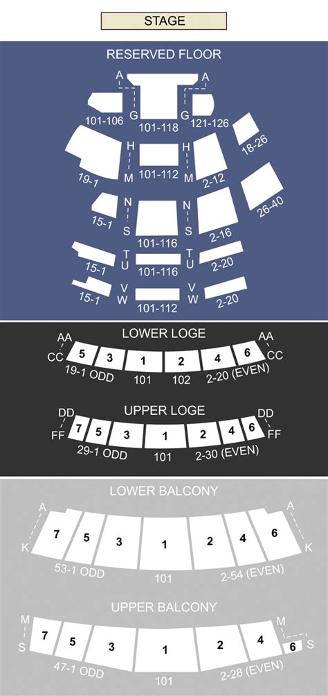 The Warfield, San Francisco, CA - Seating Chart & Stage - San Francisco ...