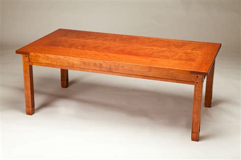 Cherry Coffee Table – StraightGrain Custom Woodworking