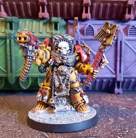 Terminator Chaplain : r/ImperialFists