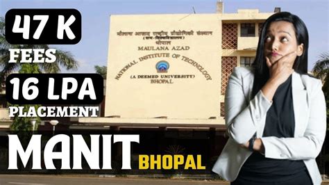 MANIT Bhopal🔥 - Is Good For MBA? || Eligibility || Cutoff || Full Review - YouTube