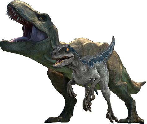 Rexy and Blue PNG by jakeysamra on DeviantArt