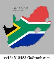 510 Royalty Free South Africa Map With Regions Vectors - GoGraph