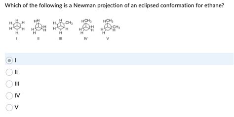 Solved Which of the following is a Newman projection of an | Chegg.com