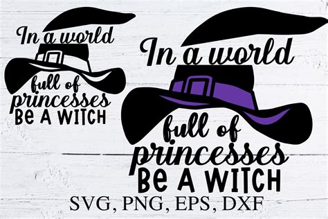 Witch Hat SVG Halloween Graphic by TanuschArts · Creative Fabrica