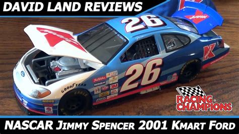 2001 Jimmy Spencer Kmart Racing Champions Chase The Race 1/24 Diecast ...