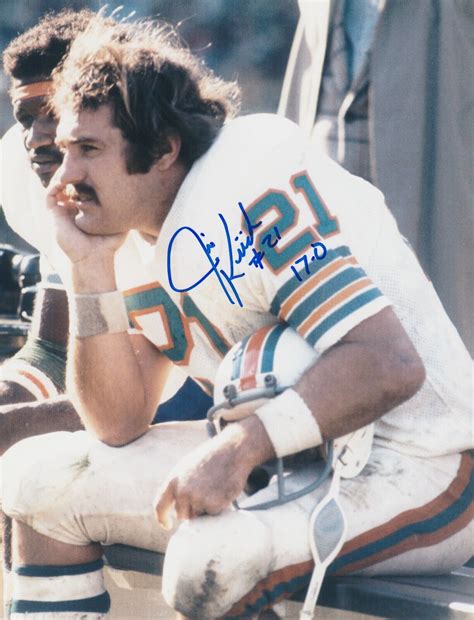 JIM KIICK MIAMI DOLPHINS 17-0 ACTION SIGNED 8x10 | eBay