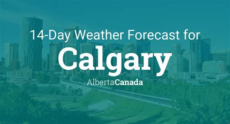 Calgary, Alberta, Canada 14 day weather forecast