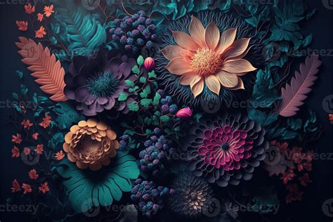 a beautiful floral background by 22752638 Stock Photo at Vecteezy