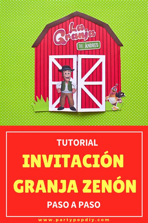 Invitaciones De La Granja De Zenon - yuwie