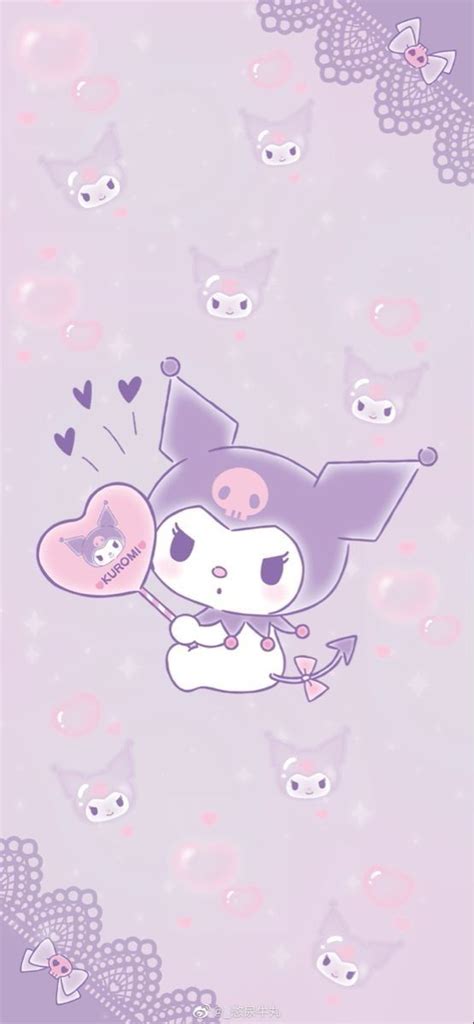 Fondo de pantalla de kuromi Pink Wallpaper Hello Kitty, Walpaper Hello Kitty, My Melody ...