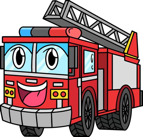 Fire Truck Cartoon