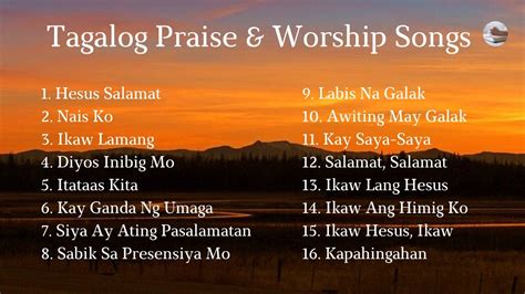 Best Tagalog Praise & Worship Songs | Volume 1 - YouTube Music