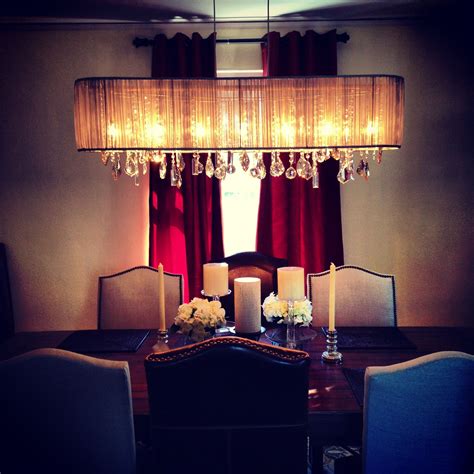 Custom Linear chandelier :) Home Upgrades, Linear Chandelier, Dining ...