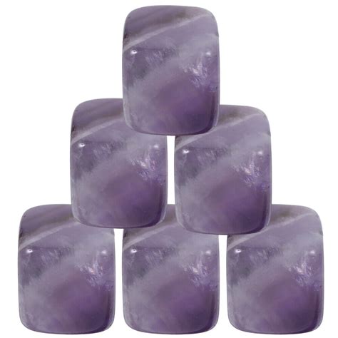 6 pcs Whiskey Ice Cube Drinks Ice Cube Crystal Stone Ice Cube Reusable ...