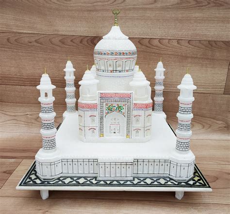 Taj Mahal 8 White Marble Replica Taj Mahal Statue | Etsy