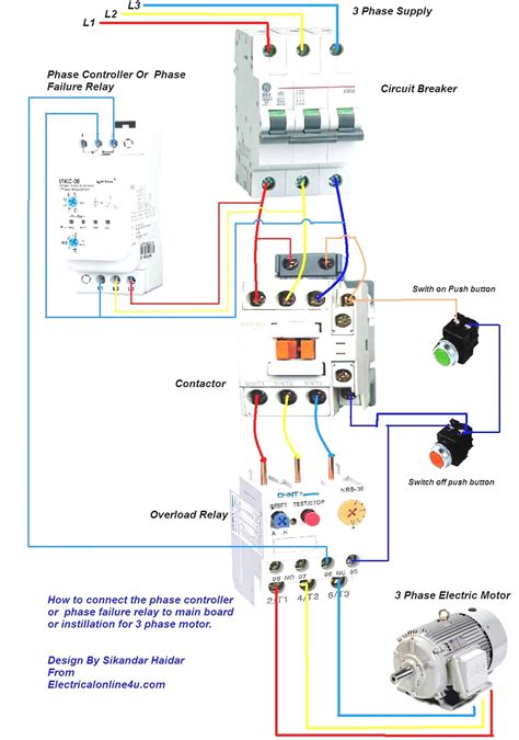 Contactor Wiring Diagram Pdf