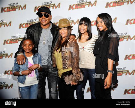 LL Cool J and family arrive at the red carpet for KIIS FM's Wango Tango 2011 at the Staples ...