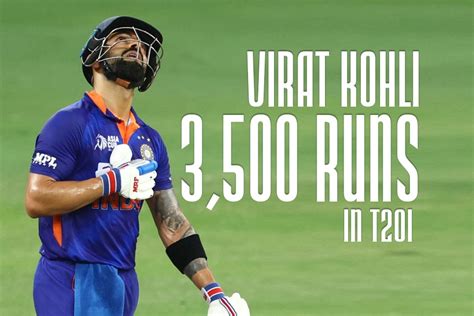 Most T20 Runs: Virat Kohli becomes second player to hit 3,500 runs in ...