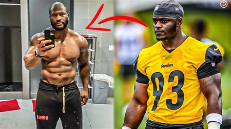 DAMN!!! MARK ROBINSON COMES INTO CAMP LOOKING LIKE JAMES HARRISON - YouTube