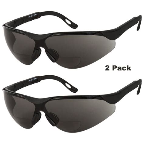 Skylark Plastic Frame Bifocal Safety +2.50 Reading Sunglasses - Walmart.com - Walmart.com