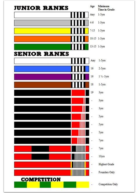 Belt Rankings in Brazilian Jiu Jitsu