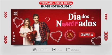 Premium PSD | A banner for a valentine's day card with a couple on it.