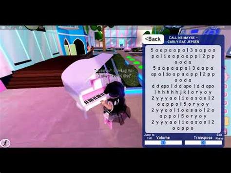 Royale High Roblox Piano Songs AA8