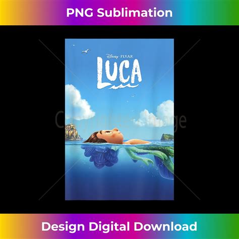 Disney Pixar Luca Poster - Sophisticated PNG Sublimation Fil - Inspire ...