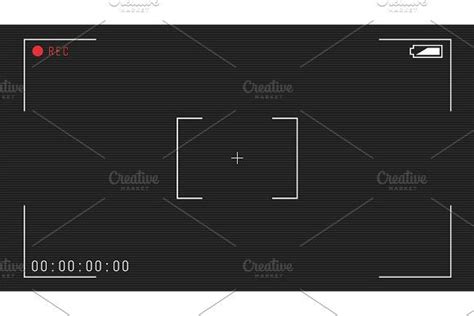 Video camera overlay | Camera overlay, Overlays, Frame template