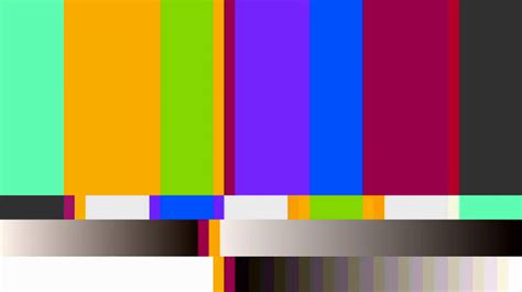 TV color bars malfunction with TV noise (Loop). Motion Background - Storyblocks