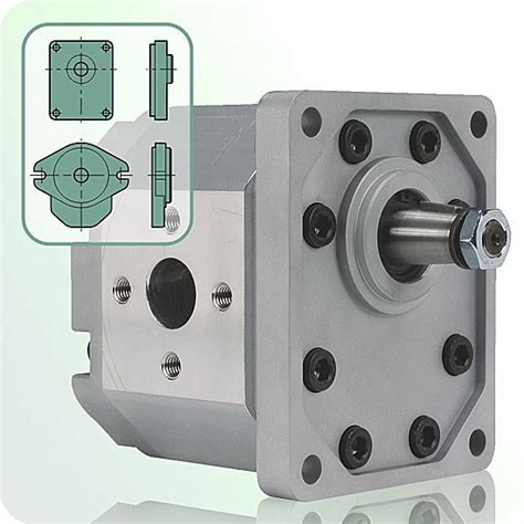 Gear hydraulic motor - ALM3 Series - jbj Techniques Limited