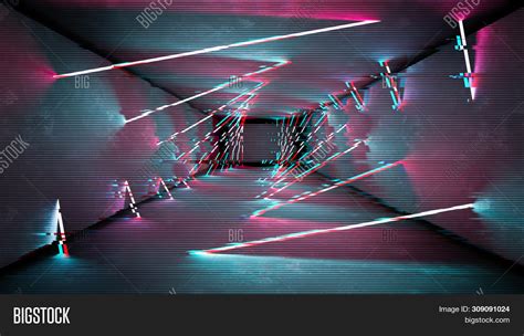 Glitch Effect Neon Image & Photo (Free Trial) | Bigstock