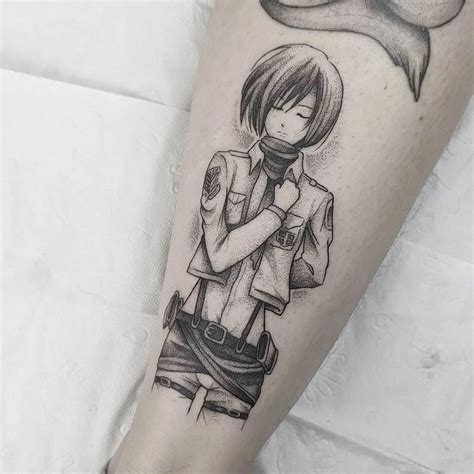 Mikasa-Ackerman Tattoo em 2021 | Tatuagem, Designs de tatuagem, Melhores tatuagens