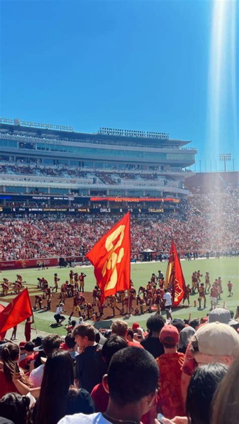 Coliseum stadium for gameday university of southern california football ...