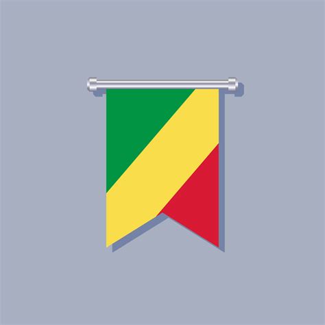 Illustration of Congo flag Template 11021790 Vector Art at Vecteezy