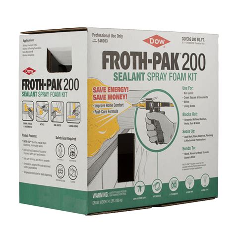 Dow FROTH-PAK 200 Foam Insulation Kit – Merritt Supply Wholesale Marine industry