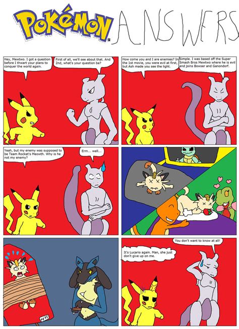 Pokemon Comic Answers by SuperSaiyanCrash on DeviantArt