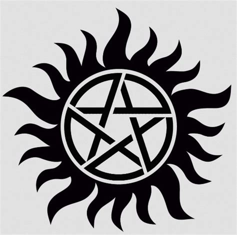 Supernatural- Demon Ward | Supernatural anti possession tattoo ...