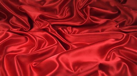 Seamless Red Silk Texture